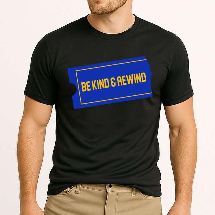 Funny 90s Be Kind Rewind Cooling Performance Crew T-Shirt