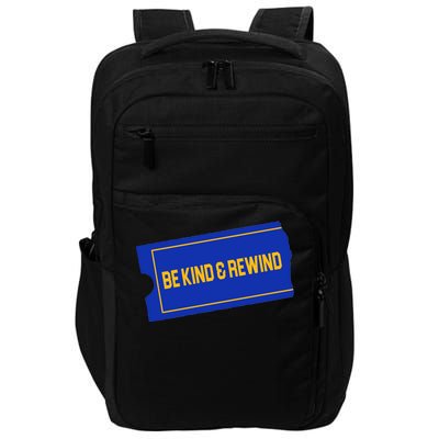 Funny 90s Be Kind Rewind Impact Tech Backpack