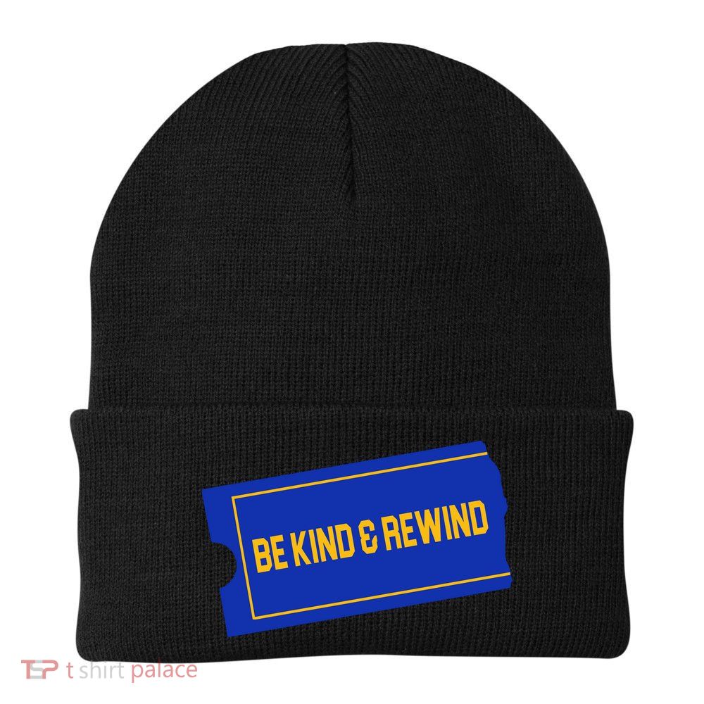 Funny 90s Be Kind Rewind Knit Cap Winter Beanie