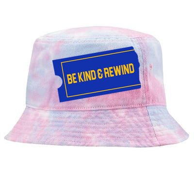 Funny 90s Be Kind Rewind Tie-Dyed Bucket Hat