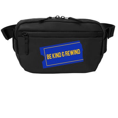 Funny 90s Be Kind Rewind Crossbody Pack