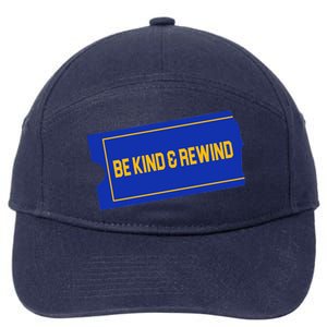 Funny 90s Be Kind Rewind 7-Panel Snapback Hat