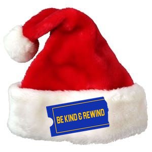 Funny 90s Be Kind Rewind Premium Christmas Santa Hat