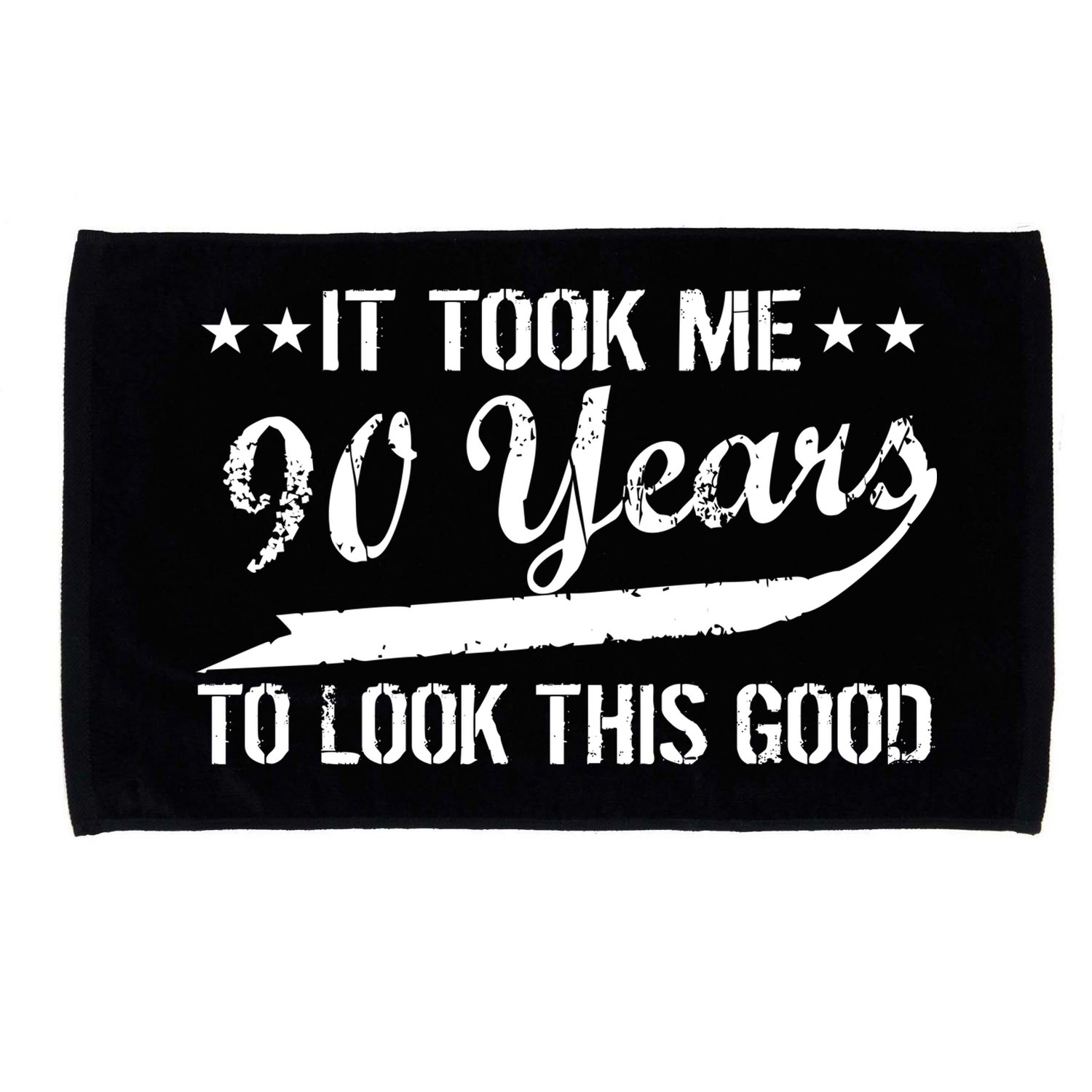 Funny 90th Birthday: It Took Me 90 Years To Look This Good Microfiber Hand Towel
