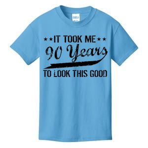 Funny 90th Birthday: It Took Me 90 Years To Look This Good Kids T-Shirt