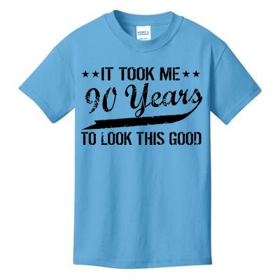 Funny 90th Birthday: It Took Me 90 Years To Look This Good Kids T-Shirt