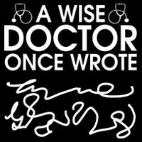 Funny A Wise Doctor Once Wrote Cropped Pullover Crew