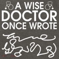 Funny A Wise Doctor Once Wrote Cotton Canvas Backpack