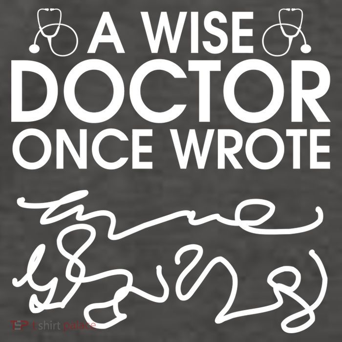 Funny A Wise Doctor Once Wrote Vector Backpack