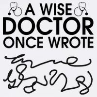 Funny A Wise Doctor Once Wrote Garment-Dyed Sweatshirt