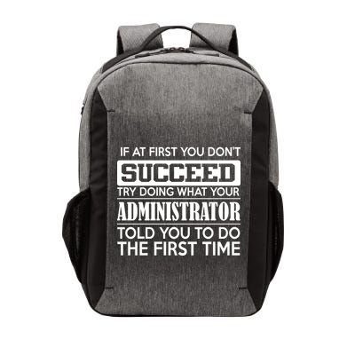 Funny Administrator Vector Backpack