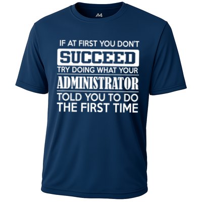 Funny Administrator Performance Shirt