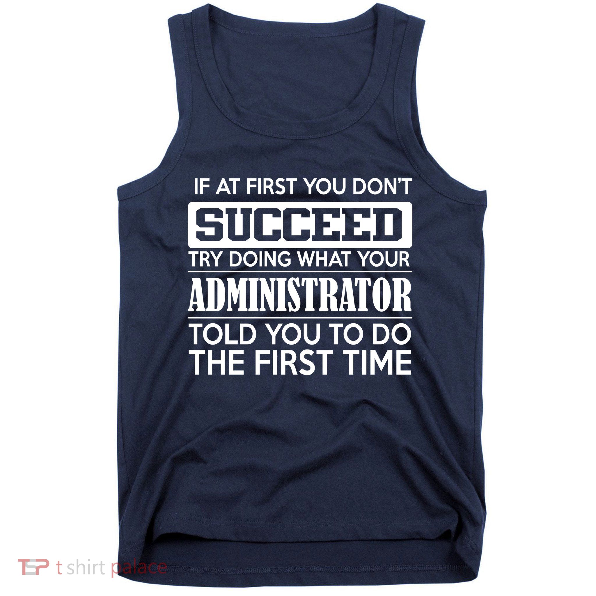 Funny Administrator Tank Top