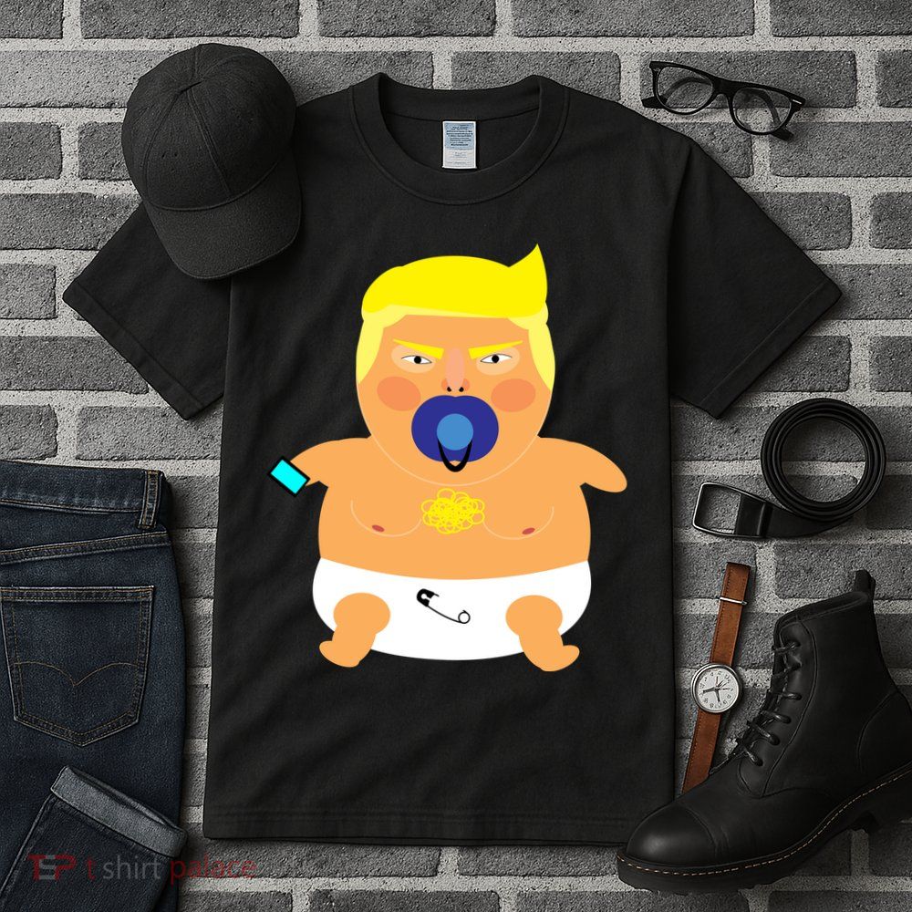 Funny Angry Baby Trump Balloon Tall T-Shirt