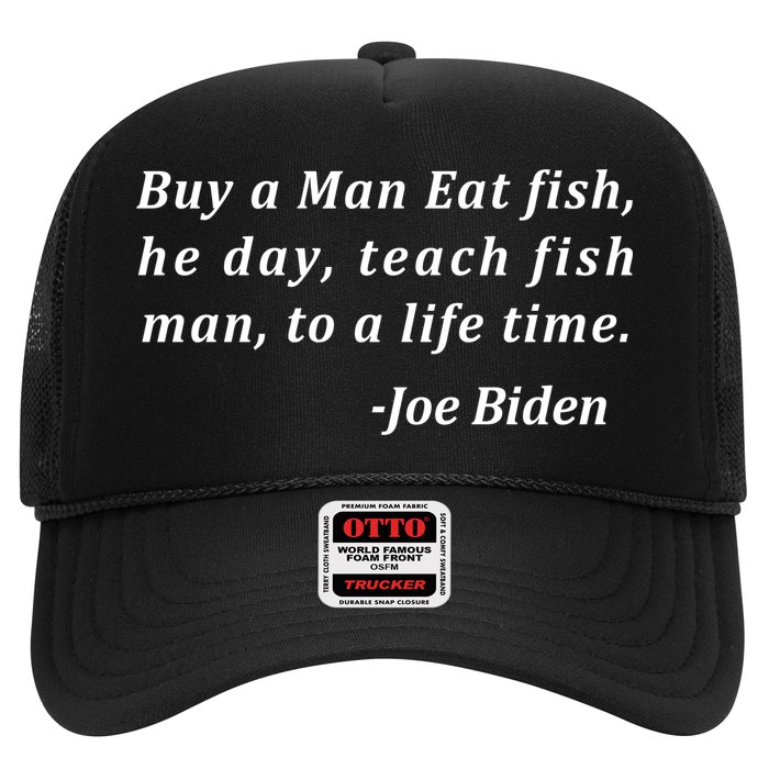 Funny Anti Joe Biden Quote Stumbles His Words Trucker Hat