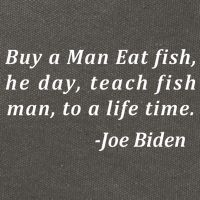 Funny Anti Joe Biden Quote Stumbles His Words Cotton Canvas Backpack