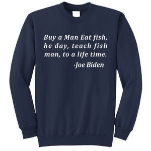 Funny Anti Joe Biden Quote Stumbles His Words Sweatshirt