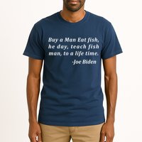 Funny Anti Joe Biden Quote Stumbles His Words Tall T-Shirt