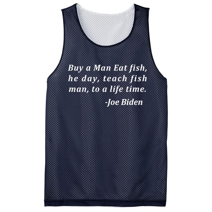 Funny Anti Joe Biden Quote Stumbles His Words Mesh Reversible Basketball Jersey Tank