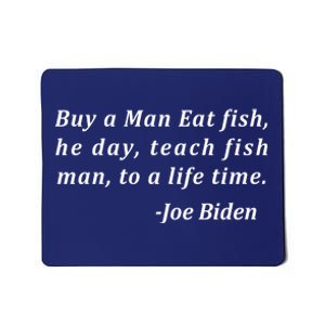 Funny Anti Joe Biden Quote Stumbles His Words Mousepad