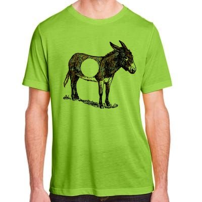 Funny Asshole Donkey Adult ChromaSoft Performance T-Shirt