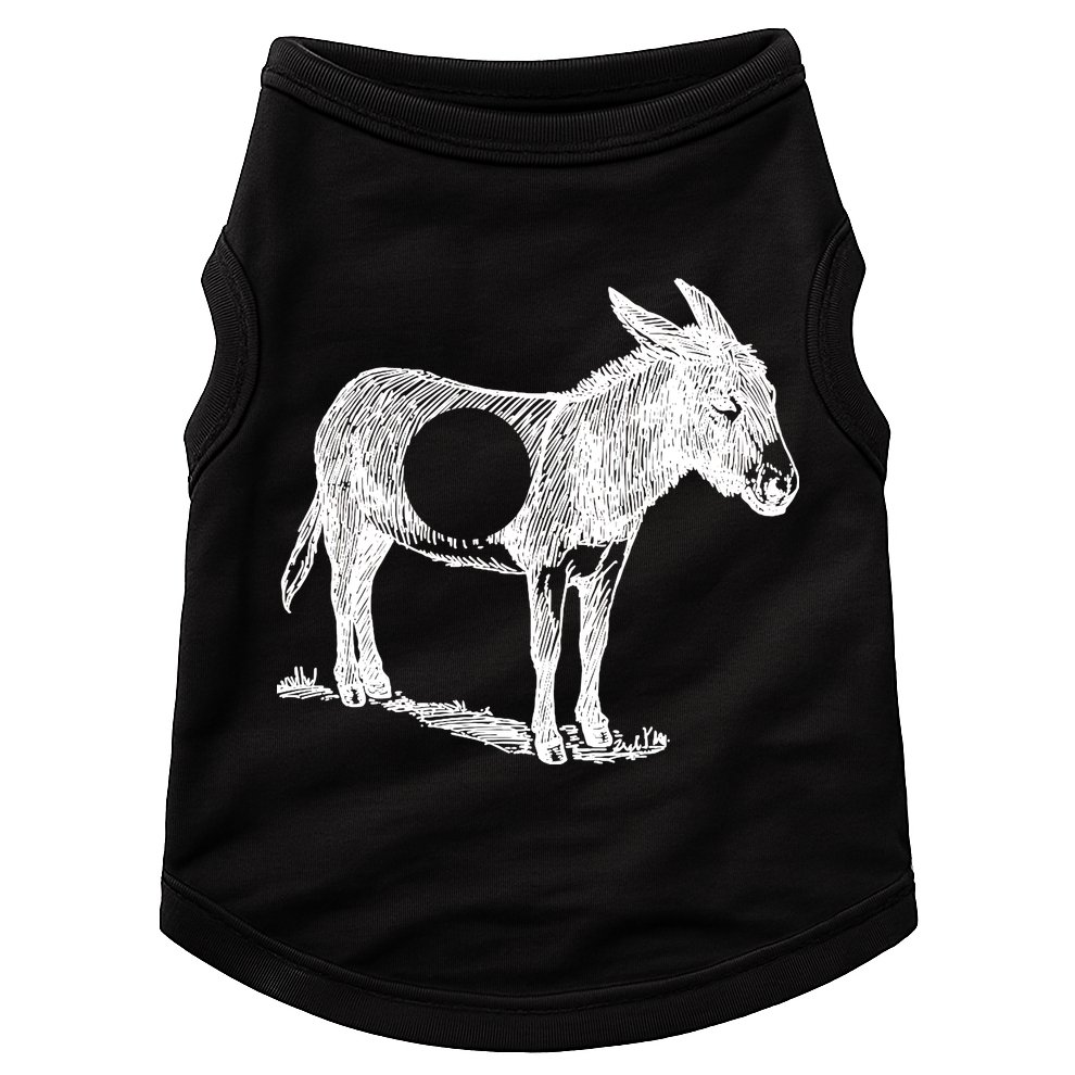 Funny Asshole Donkey Doggie Tank