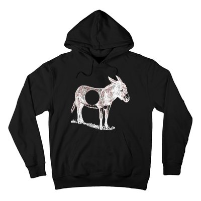 Funny Asshole Donkey Hoodie