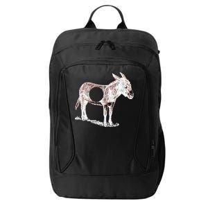 Funny Asshole Donkey City Backpack