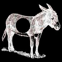 Funny Asshole Donkey Impact Tech Backpack