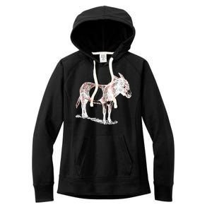 Funny Asshole Donkey Women's Fleece Hoodie