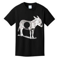 Funny Asshole Donkey Kids T-Shirt