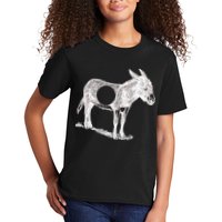 Funny Asshole Donkey Kids T-Shirt