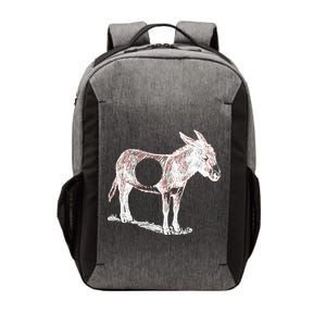 Funny Asshole Donkey Vector Backpack