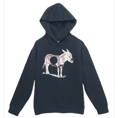 Funny Asshole Donkey Urban Pullover Hoodie