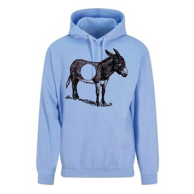 Funny Asshole Donkey Unisex Surf Hoodie