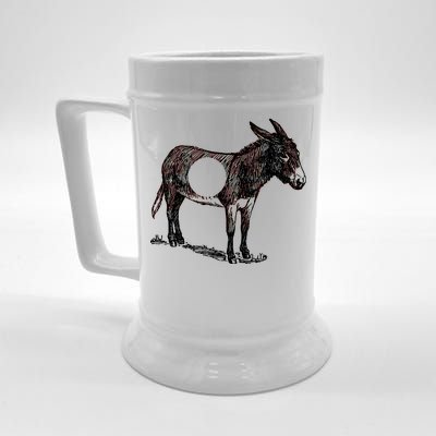 Funny Asshole Donkey Beer Stein