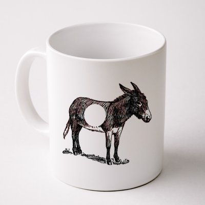 Funny Asshole Donkey Coffee Mug