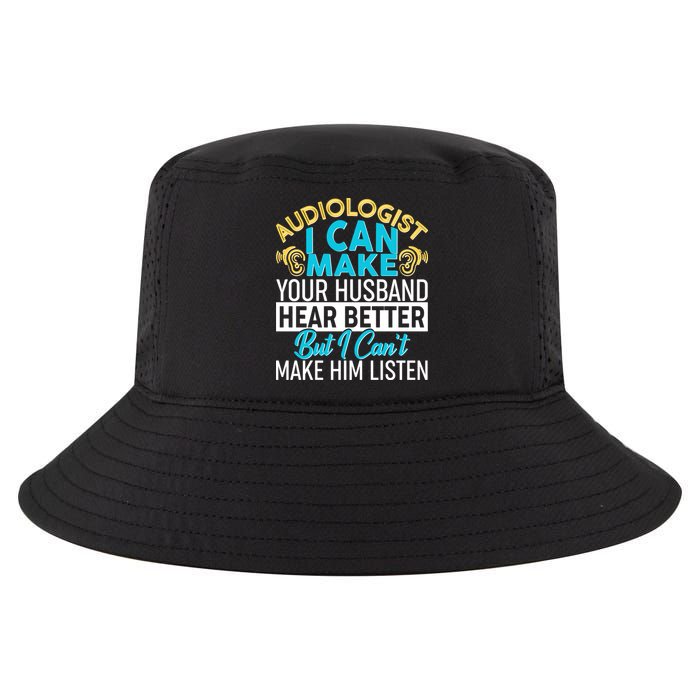 Funny Audiologist Cool Comfort Performance Bucket Hat