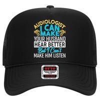 Funny Audiologist High Crown Mesh Back Trucker Hat