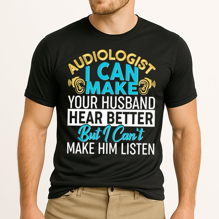 Funny Audiologist Cooling Performance Crew T-Shirt