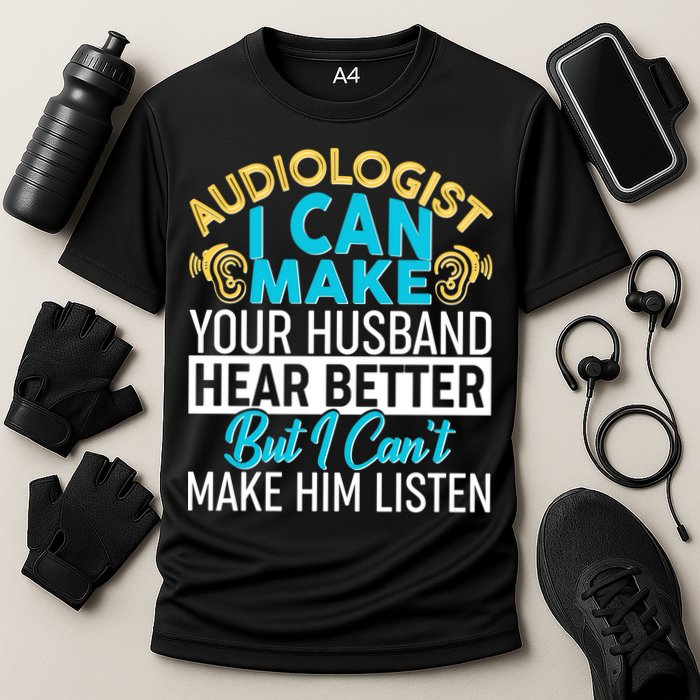 Funny Audiologist Cooling Performance Crew T-Shirt