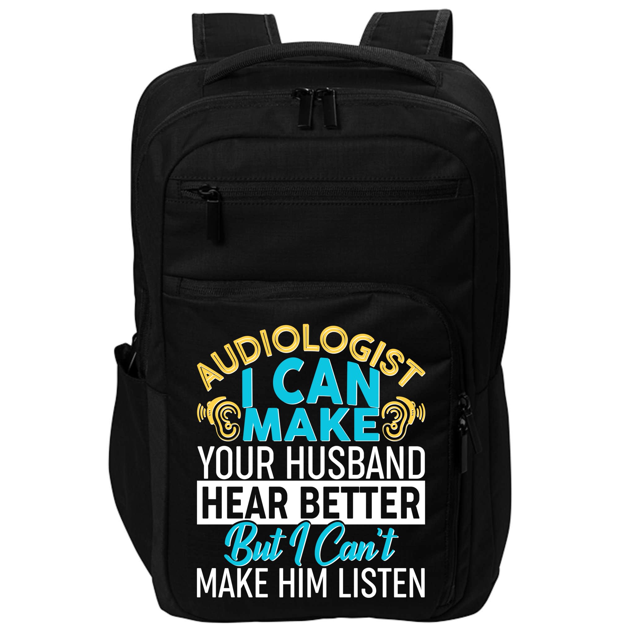 Funny Audiologist Impact Tech Backpack