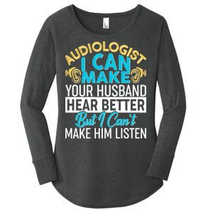 Funny Audiologist Women's Perfect Tri Tunic Long Sleeve Shirt