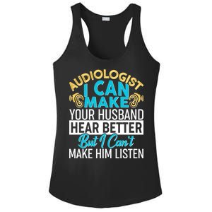 Funny Audiologist Ladies PosiCharge Competitor Racerback Tank