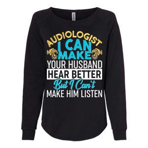 Funny Audiologist Womens California Wash Sweatshirt