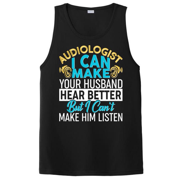 Funny Audiologist PosiCharge Competitor Tank