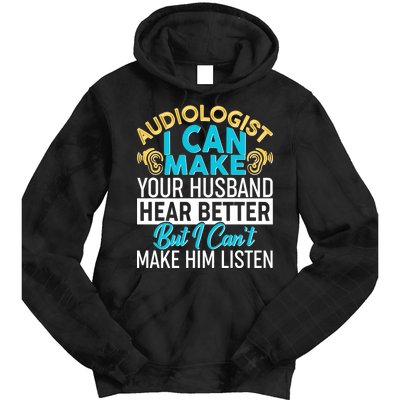 Funny Audiologist Tie Dye Hoodie