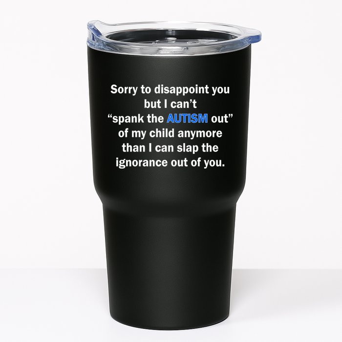 Funny Autism Quote Tumbler