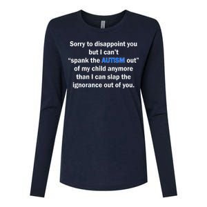 Funny Autism Quote Womens Cotton Relaxed Long Sleeve T-Shirt