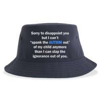 Funny Autism Quote Sustainable Bucket Hat